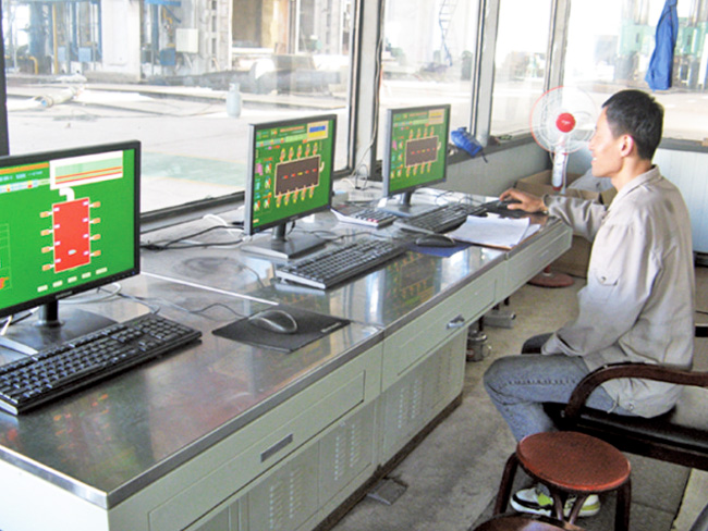全自動(dòng)加熱爐、正火爐操作室